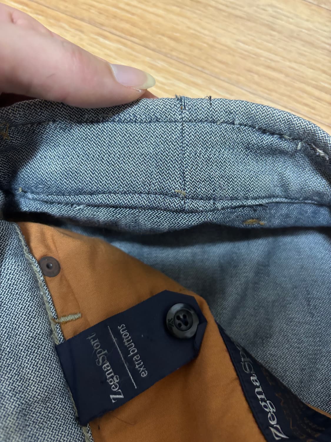 에르메네질도 제냐 데님 팬츠 블루 데님 상품이미지7