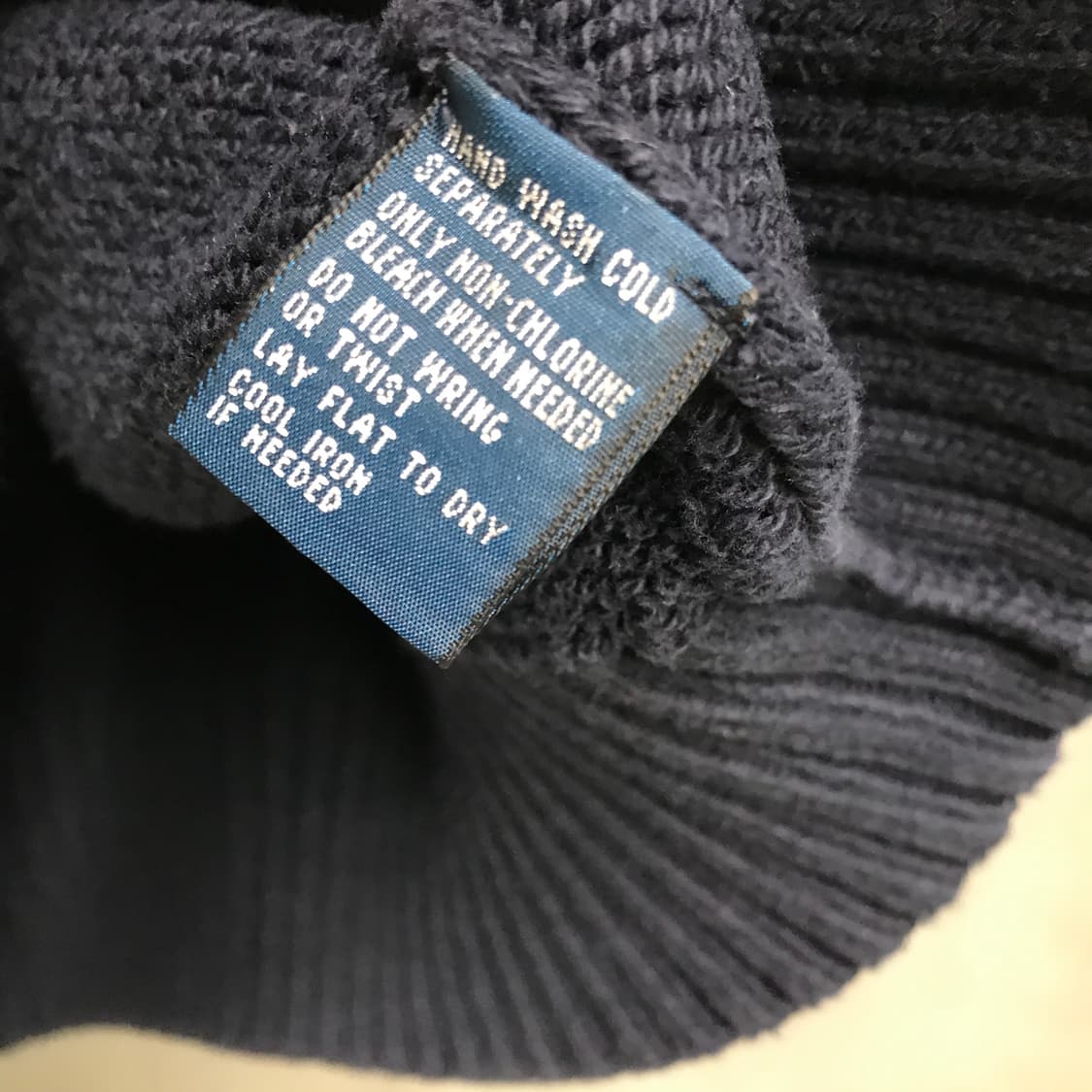 폴로 랄프로렌 니트 네이비 M 상품이미지6