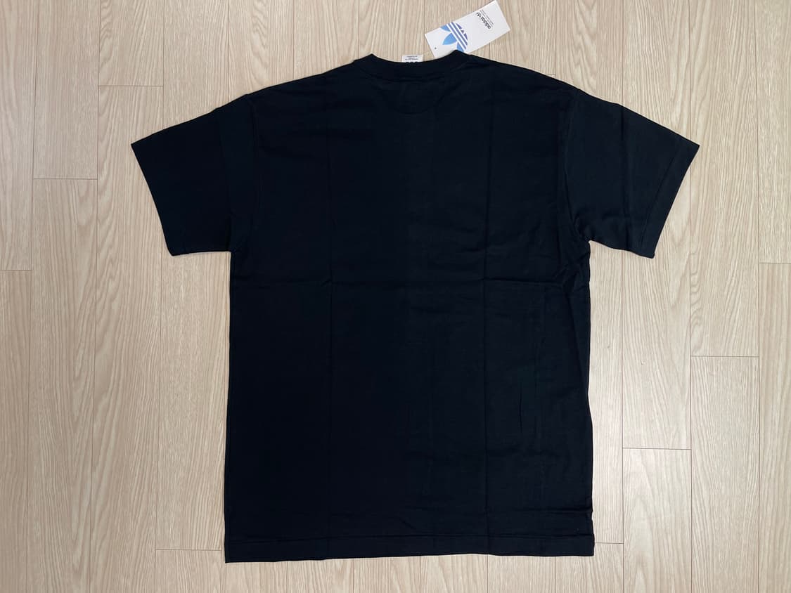 아디다스 90s 올드 로고 숏 슬리브 티셔츠 블랙 1990 상품이미지3
