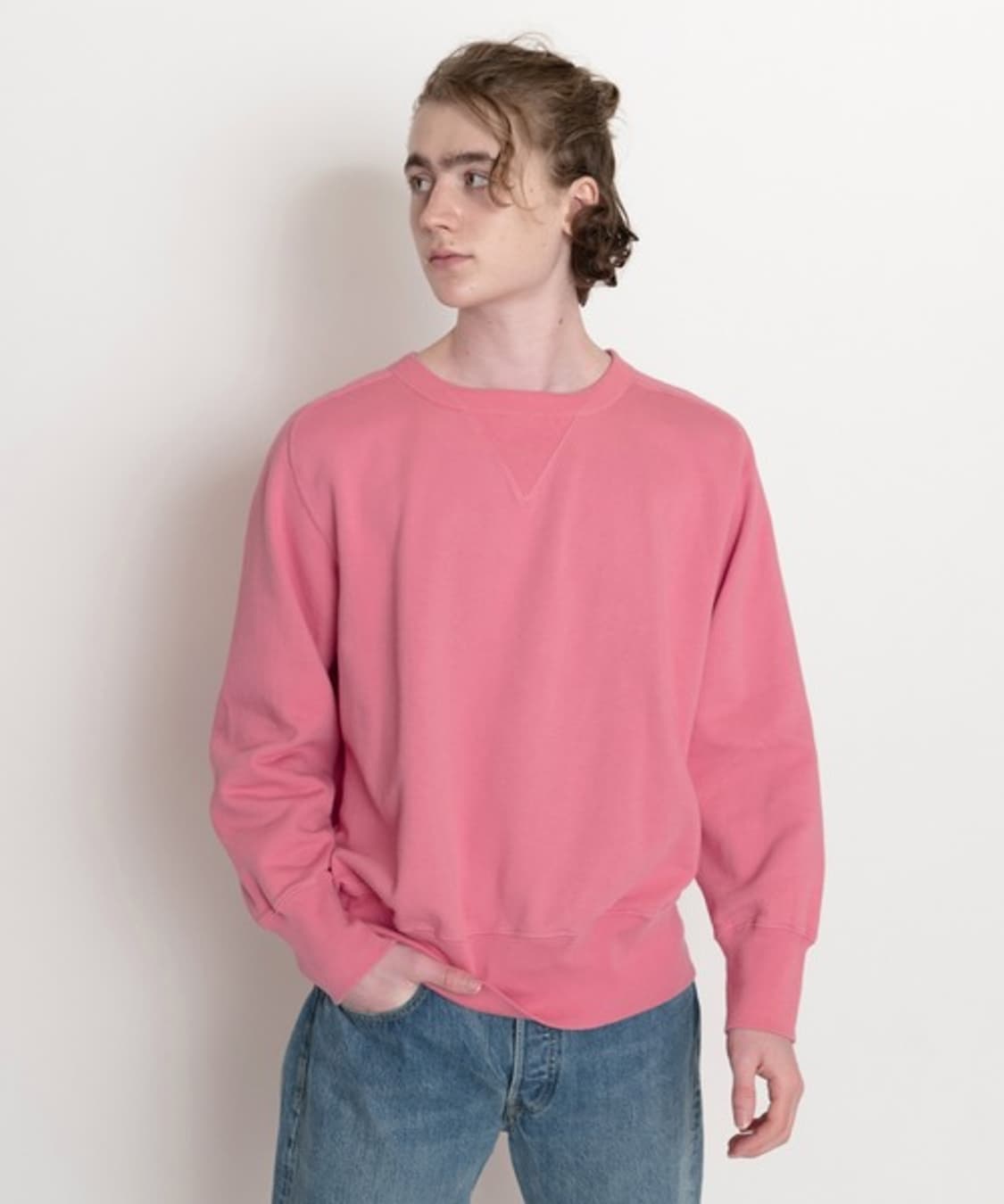 리바이스 LVC 1940's 베이 메도우 스웨트셔츠 데저트 로즈 M 상품이미지10