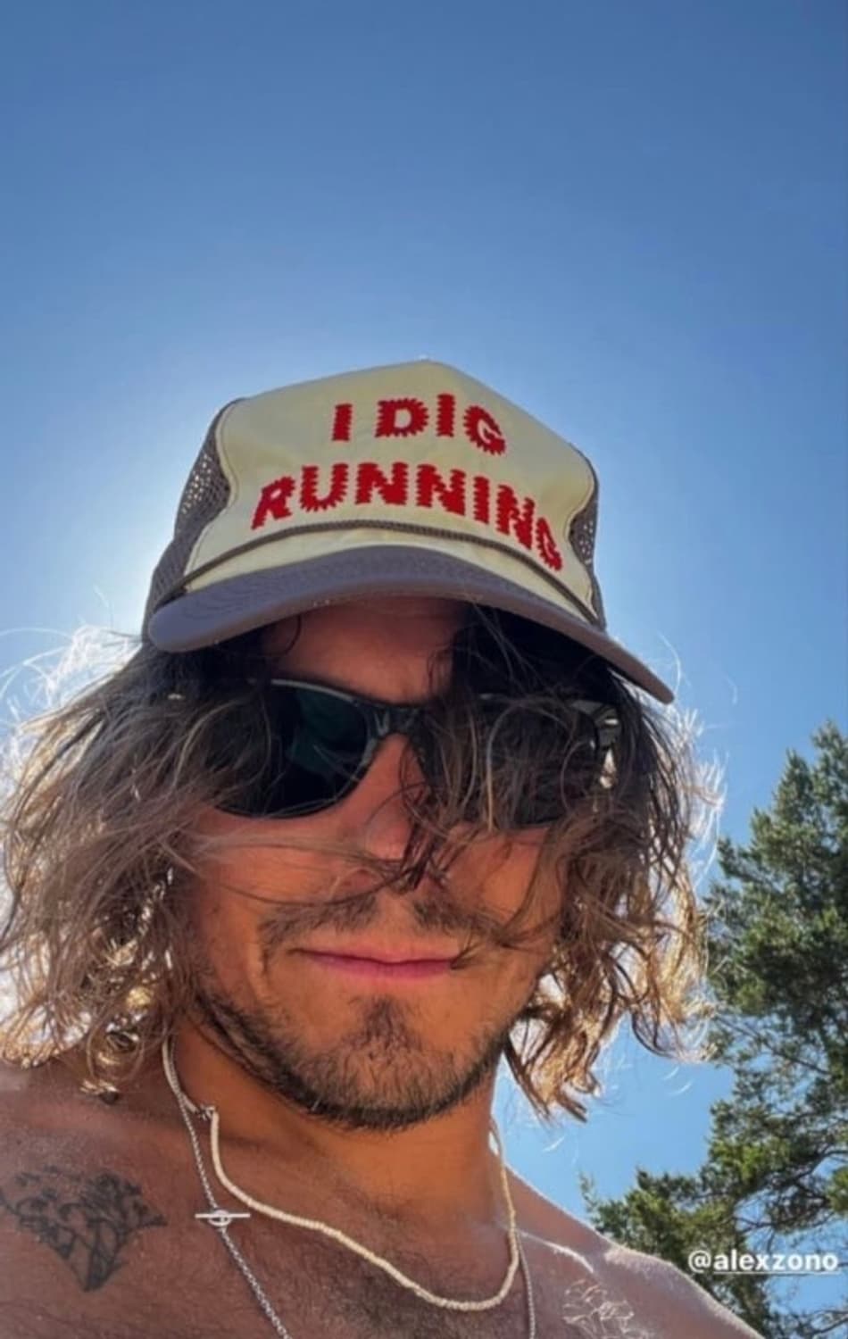 alex zono 알렉스조노 i dig running 러닝캡 상품이미지1