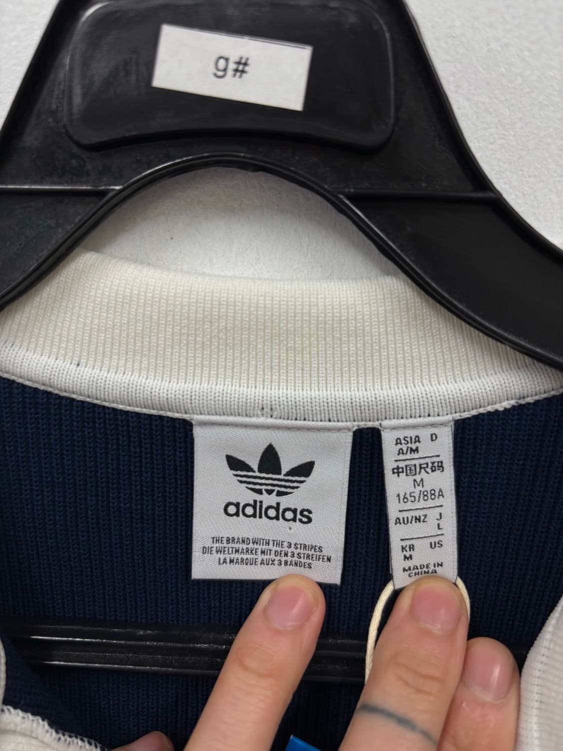 아디다스 삼선 니트 원피스 상품이미지4