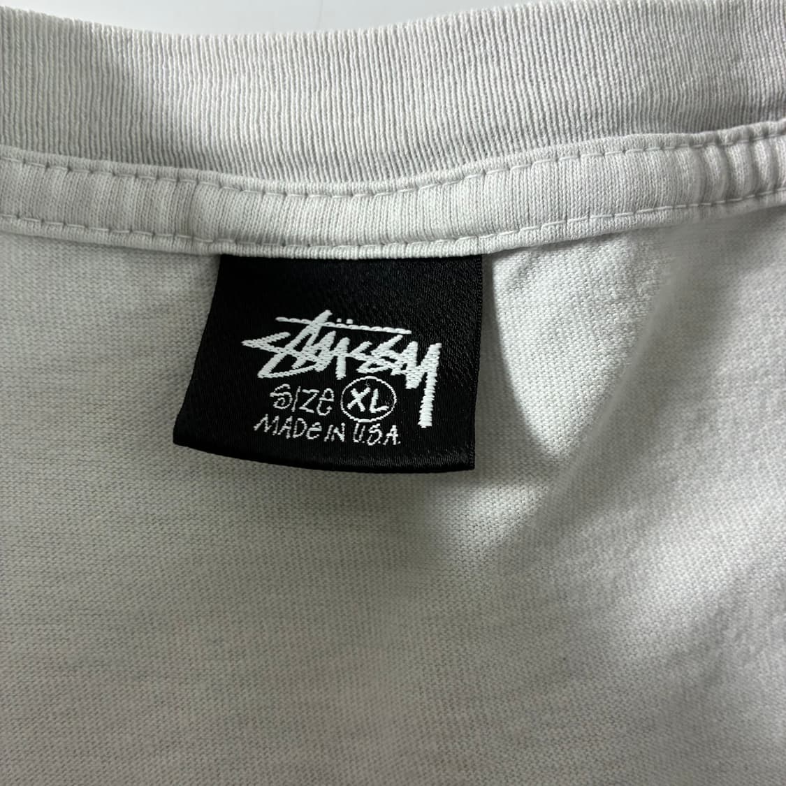 Stussy  스투시 서프 톰 피그먼트 다이드 화이트 반팔티  상품이미지6