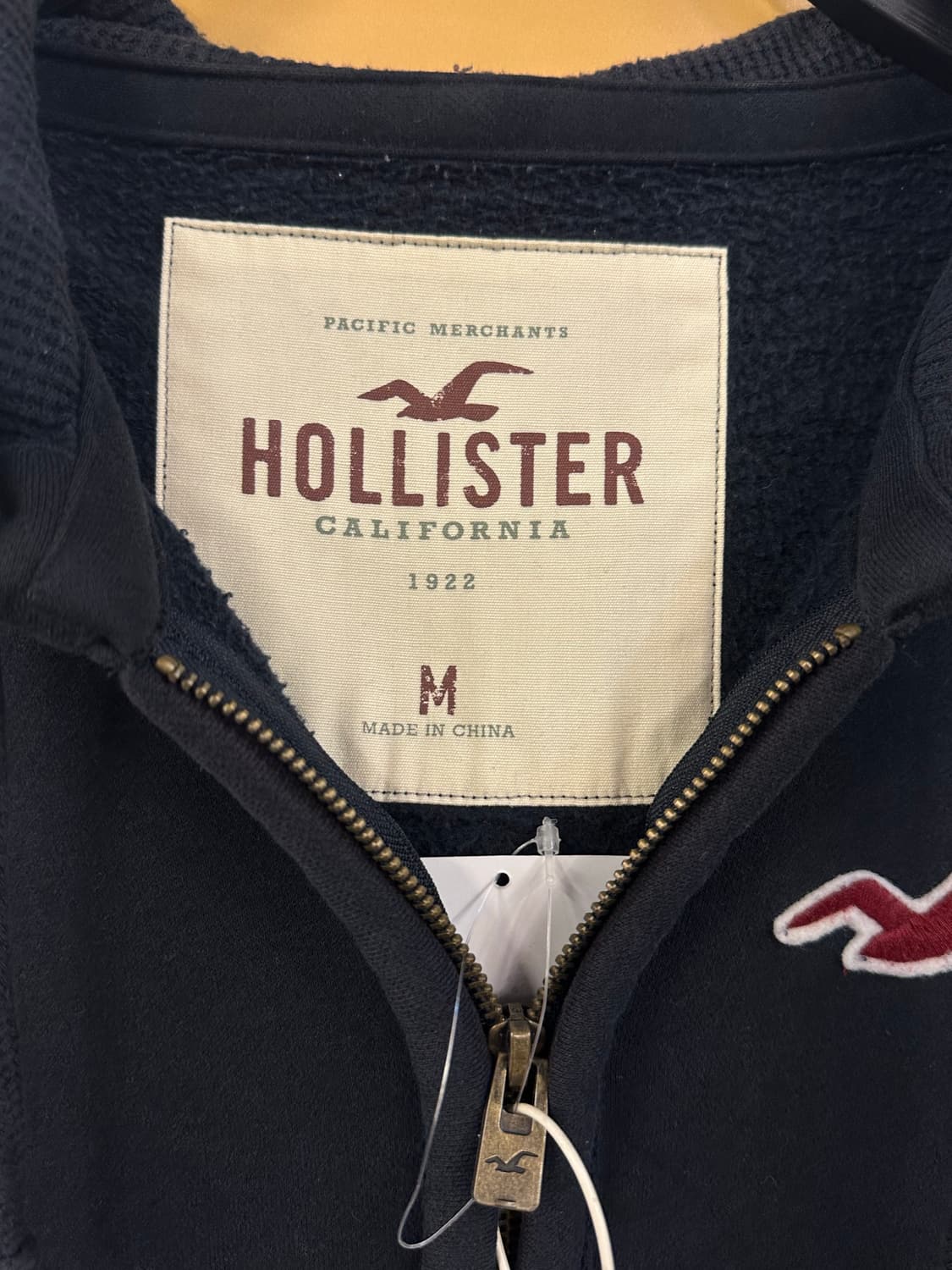HOLLISTER 홀리스터 블랙 후드집업 상품이미지3