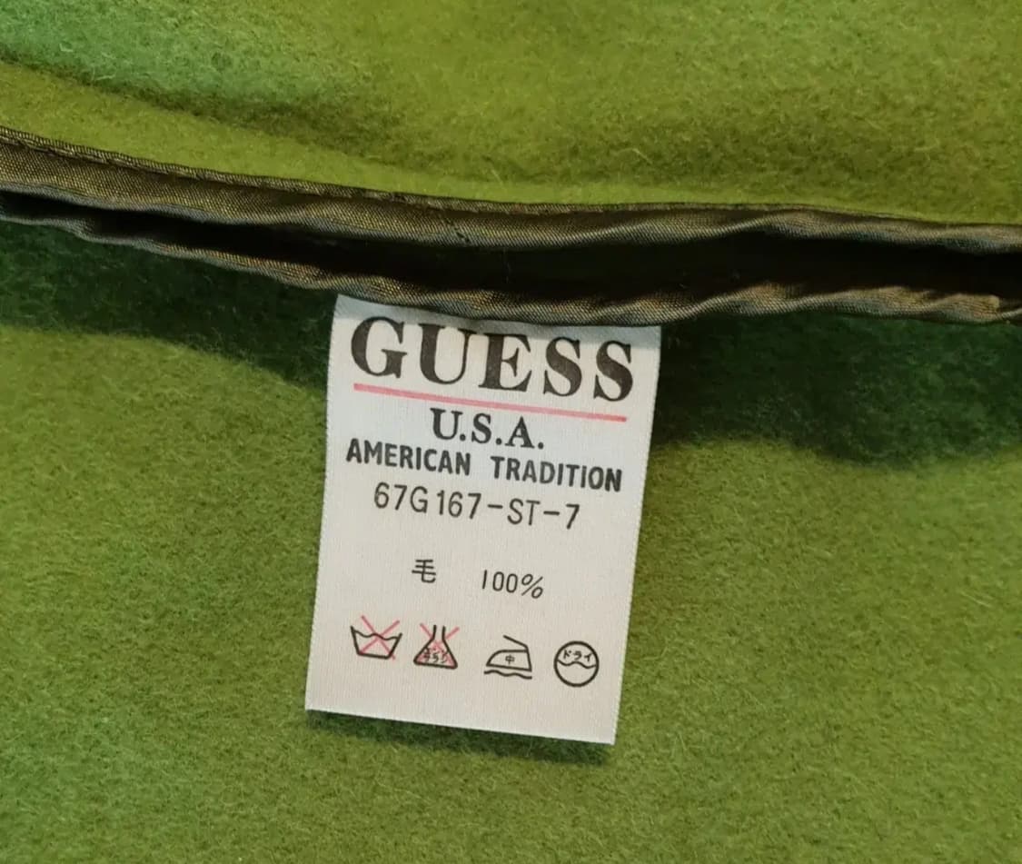 90s VINTAGE GUESS Duffle Coat [M] 상품이미지4