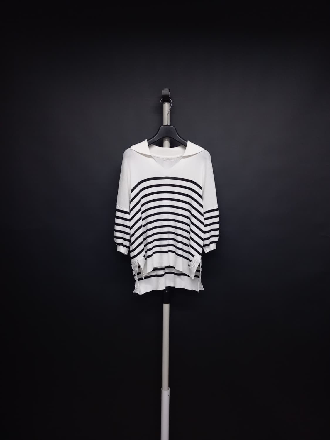 발렌시아 춘하추 레이온 7부 니트블라우스 F 44-77 상품이미지1