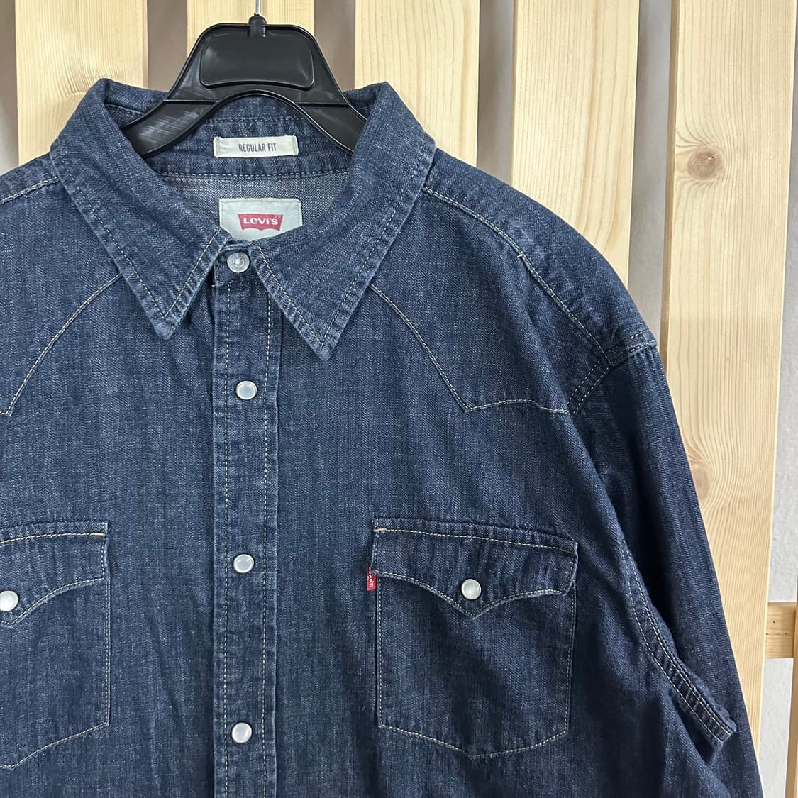 (L) 리바이스 웨스턴 데님 셔츠 상품이미지4