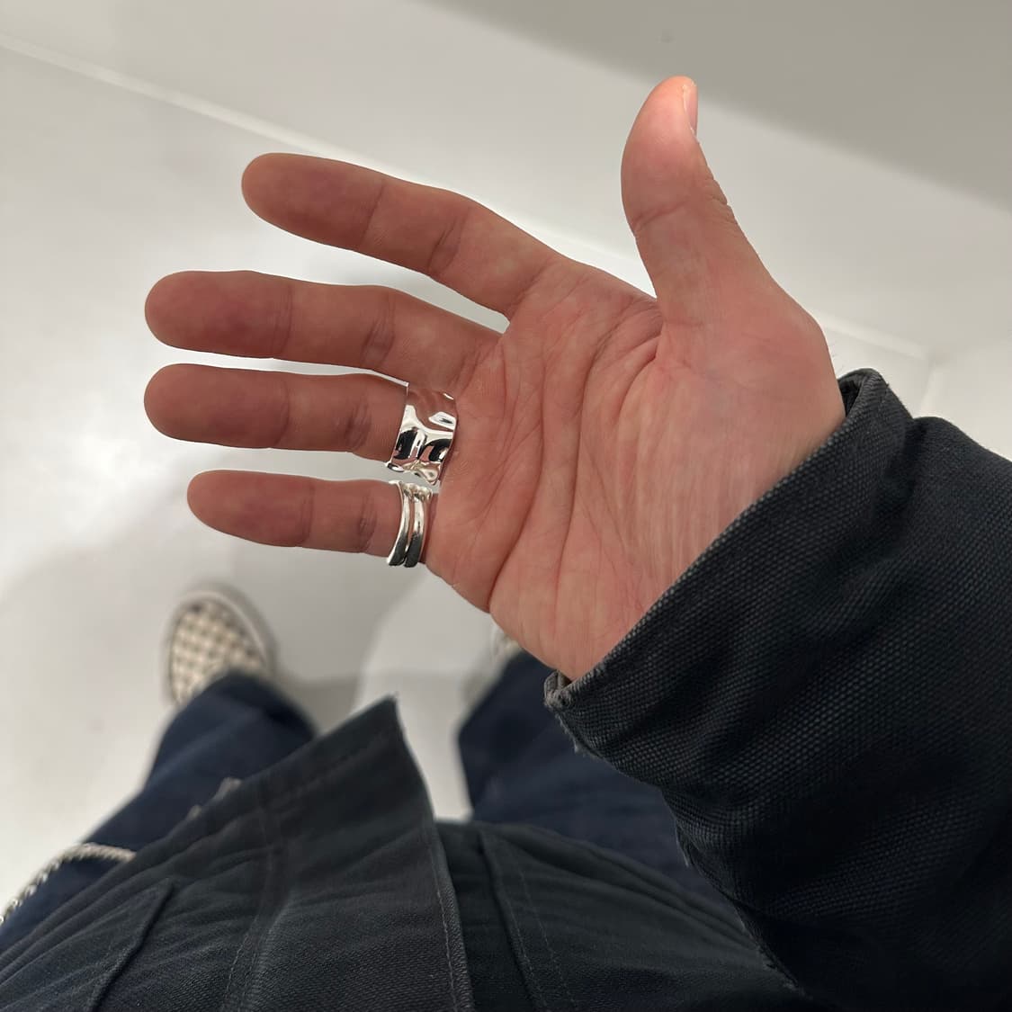 크러셔블 925 실버링 상품이미지4