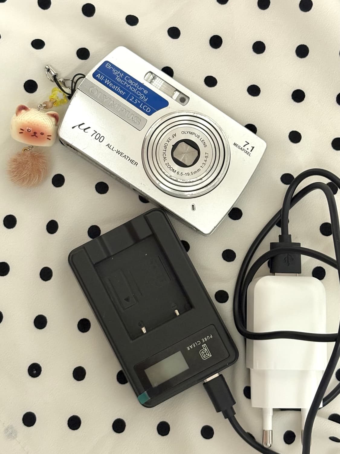 올림푸스 뮤 700 실버 빈티지 디카 상품이미지3