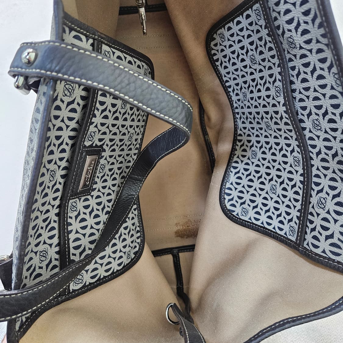 F 루이까또즈 모노그램 토트백 (얼룩) 0409Y 상품이미지3