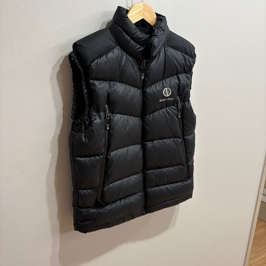빈폴 아웃도어 구스다운 패딩 조끼 블랙 90~95 상품이미지3
