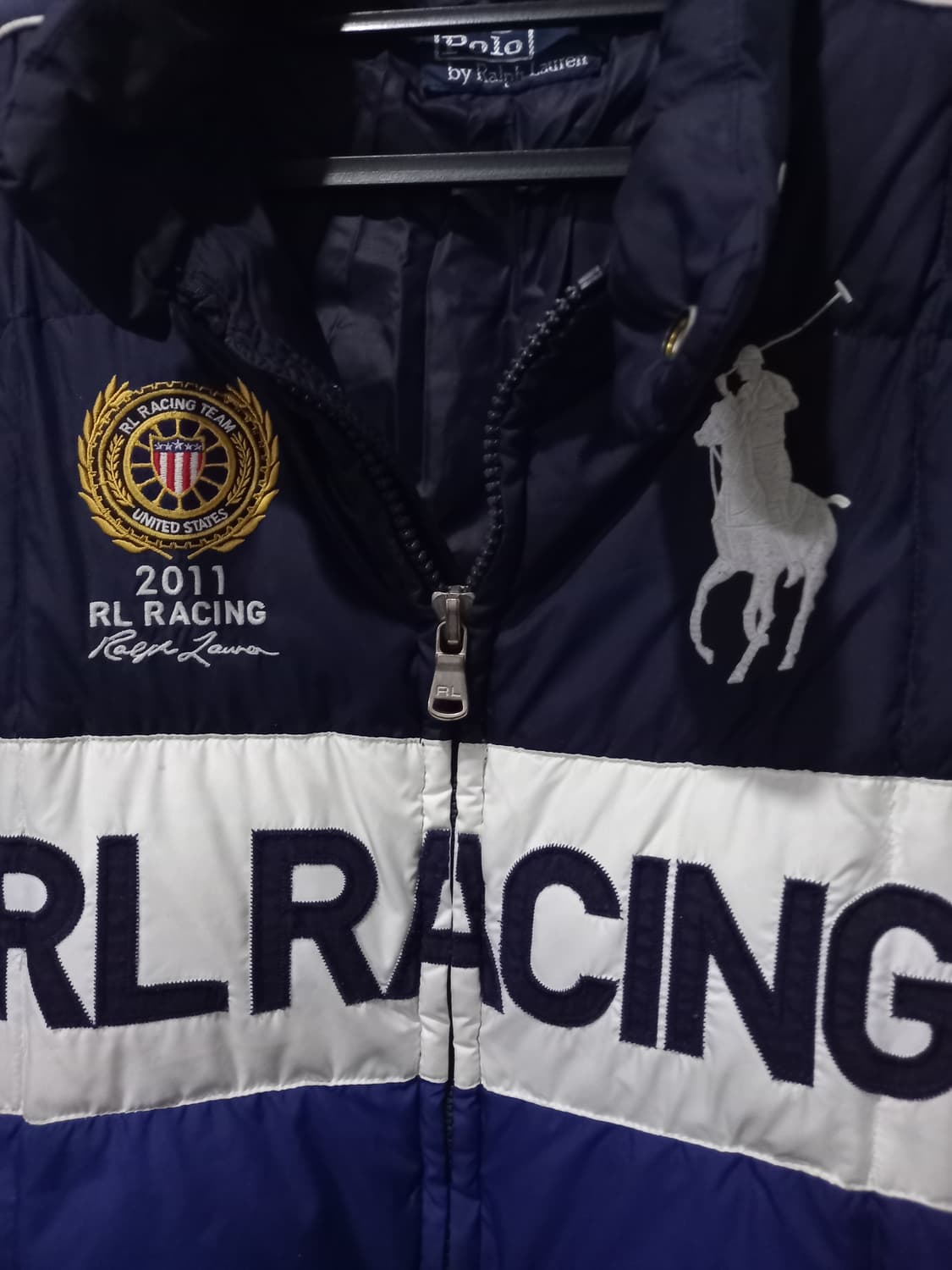 폴로 POLO 랄프로렌 빅포니 레이싱 패딩 100/L 상품이미지2