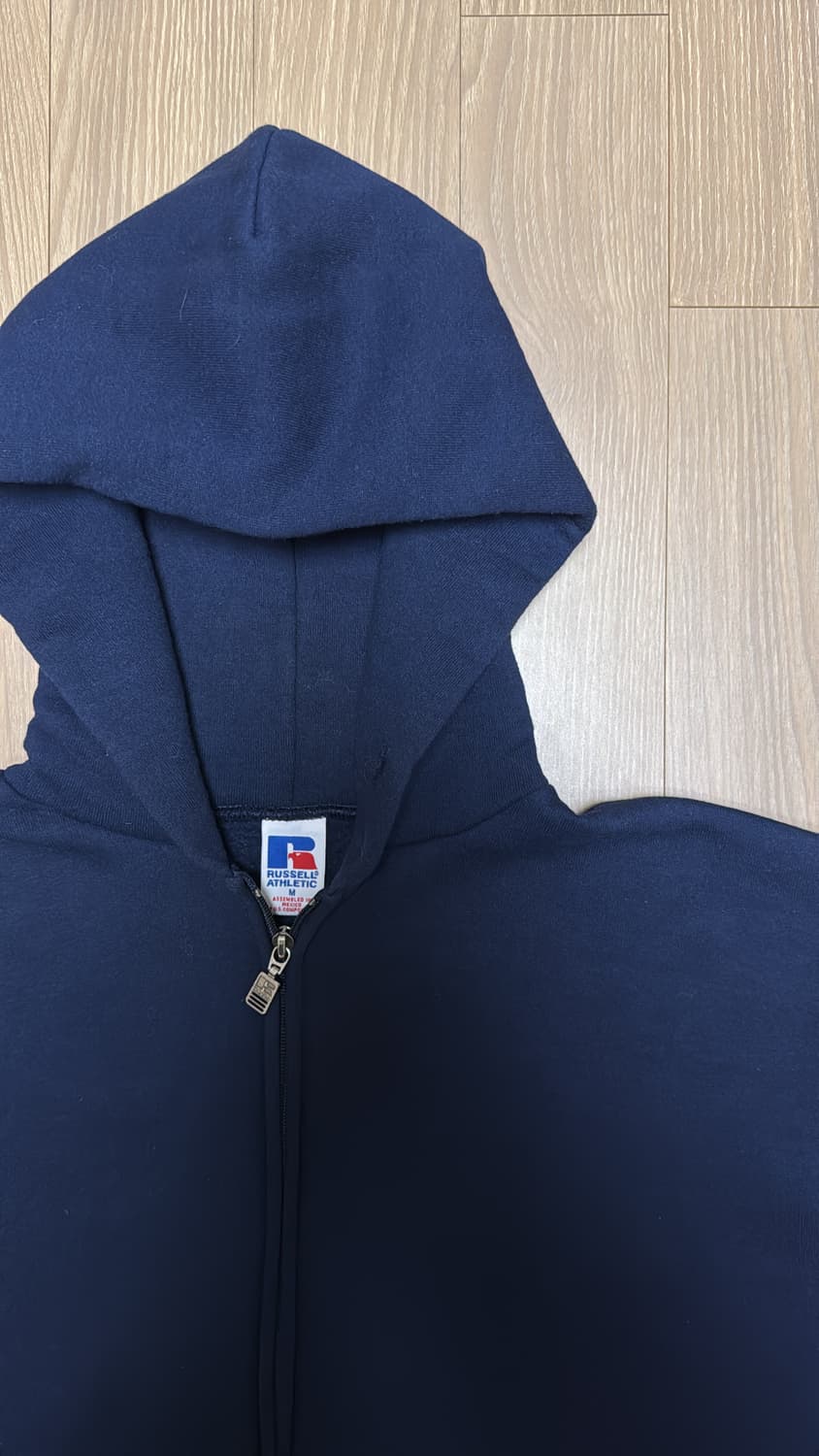 90s 러셀 애슬레틱 후드 집업 상품이미지4