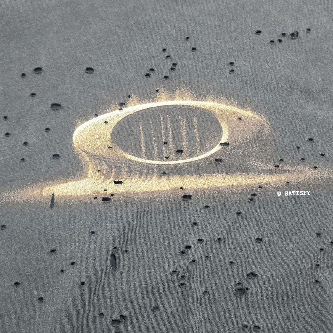 (3) 새티스파이 오클리 모스테크 에이지드 반팔 티셔츠  상품이미지3