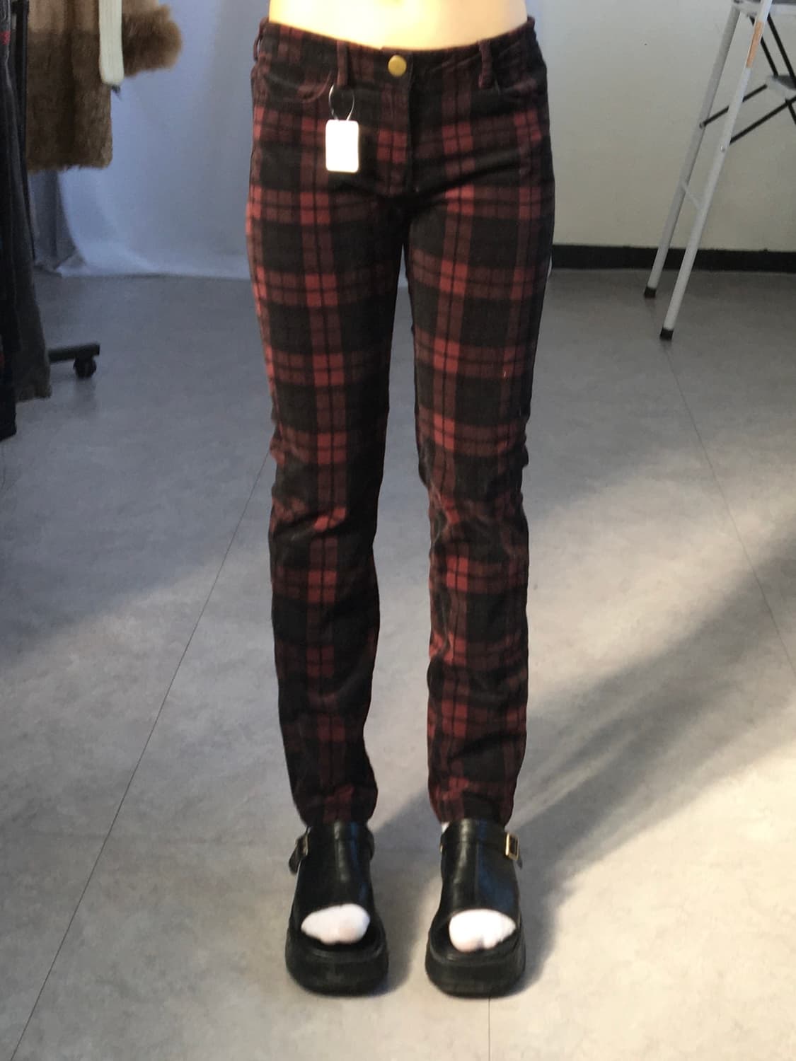 Check pattern pants 상품이미지4