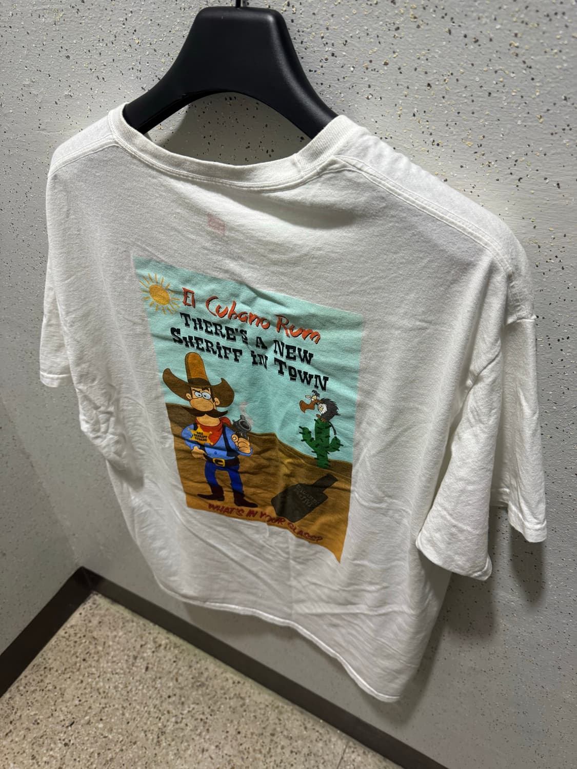 Hanes El Cubano Rum 프린팅 티셔츠 상품이미지2