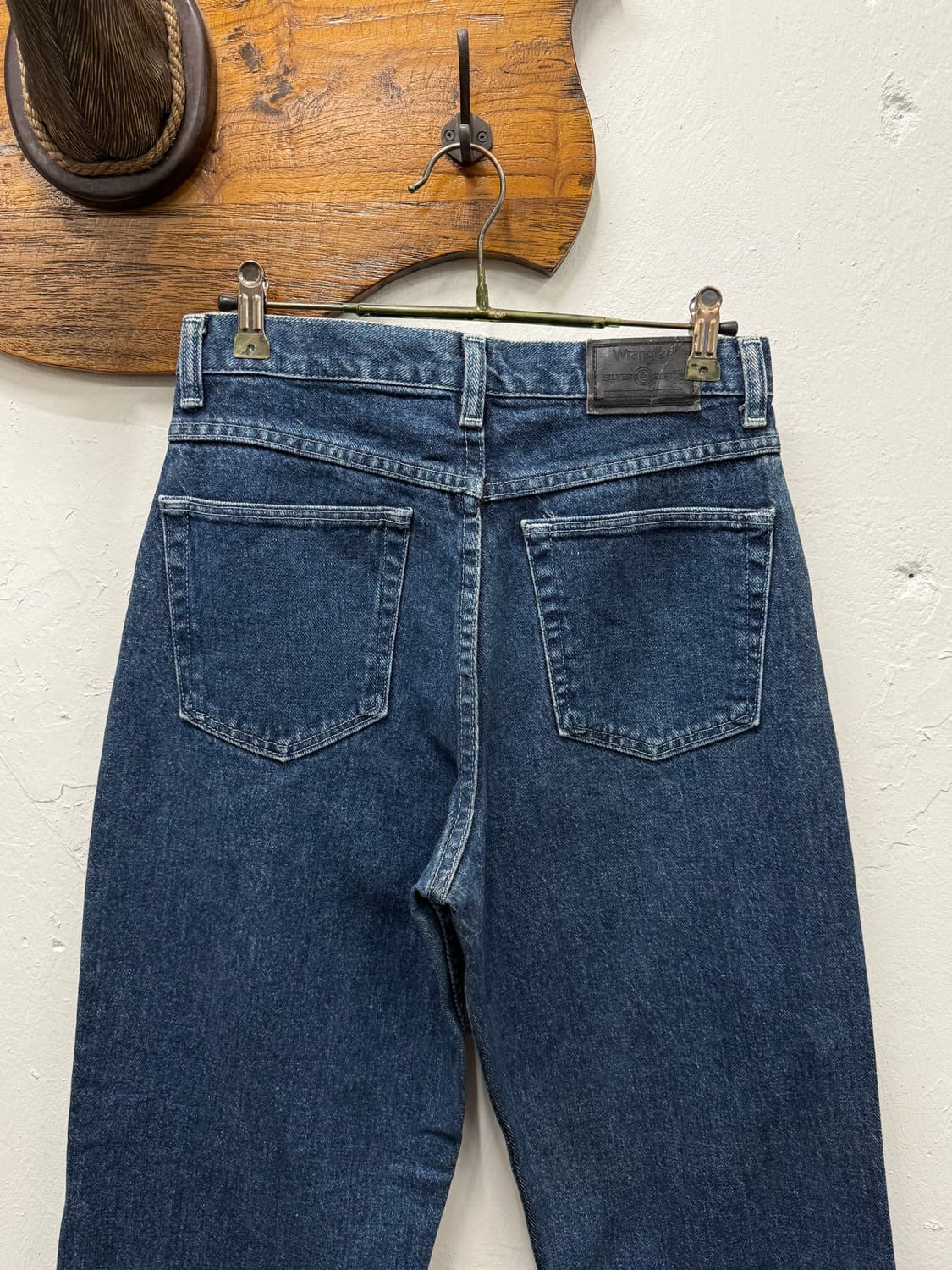 27) USA Wrangler Dark Blue Straight Deni 상품이미지1