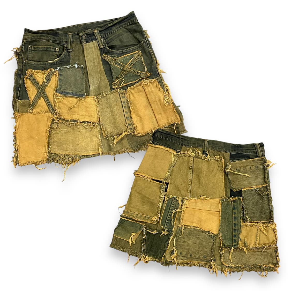 커스텀 데님 스커트 y07765 상품이미지1