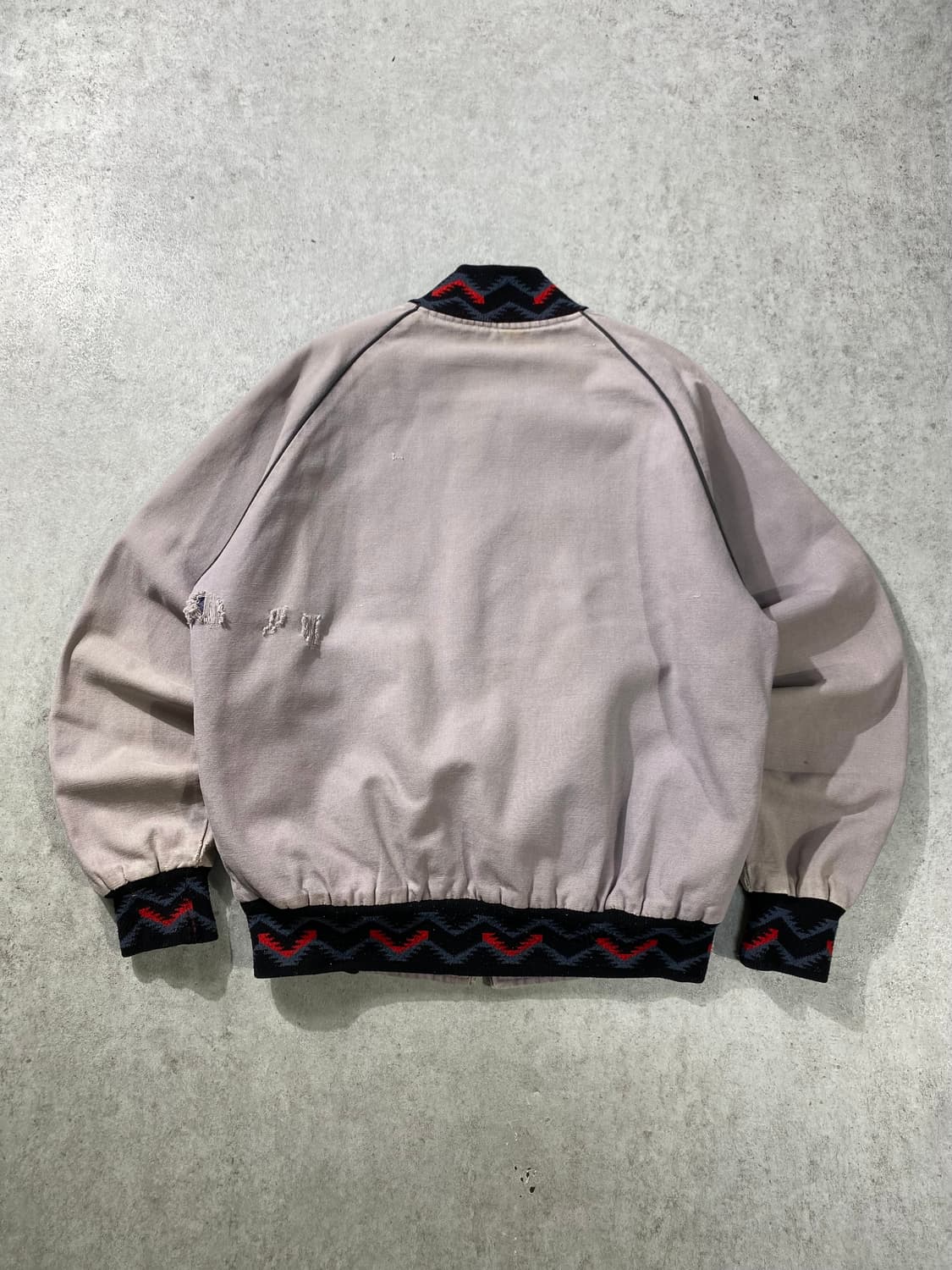 [US S] 90s USA Miller 디스트레스드 아즈텍 워크자켓 상품이미지7