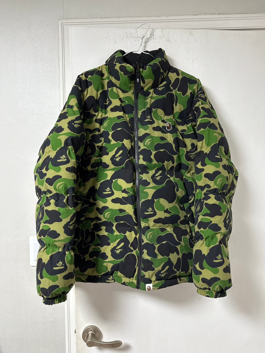 베이프 리버시블 카모패딩 상품이미지2