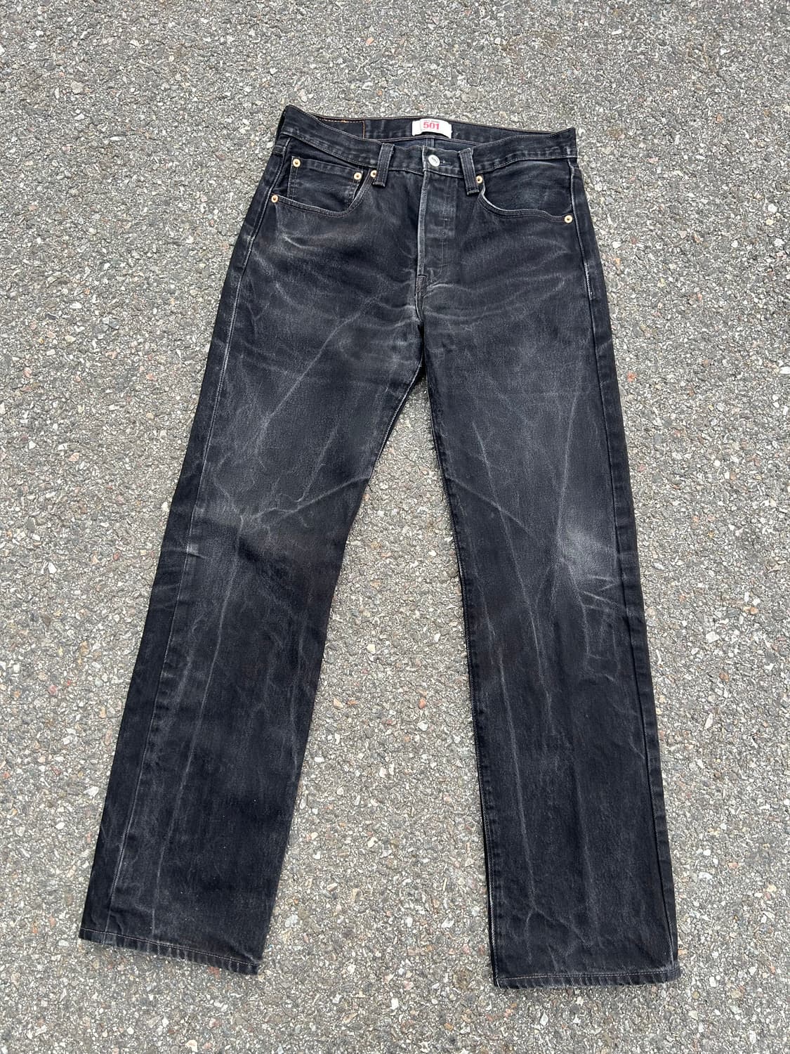00‘s 리바이스501 블랙진 32in 상품이미지1