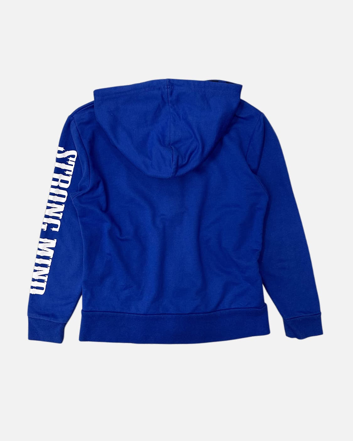 punk printing crop hood zip-up 상품이미지4