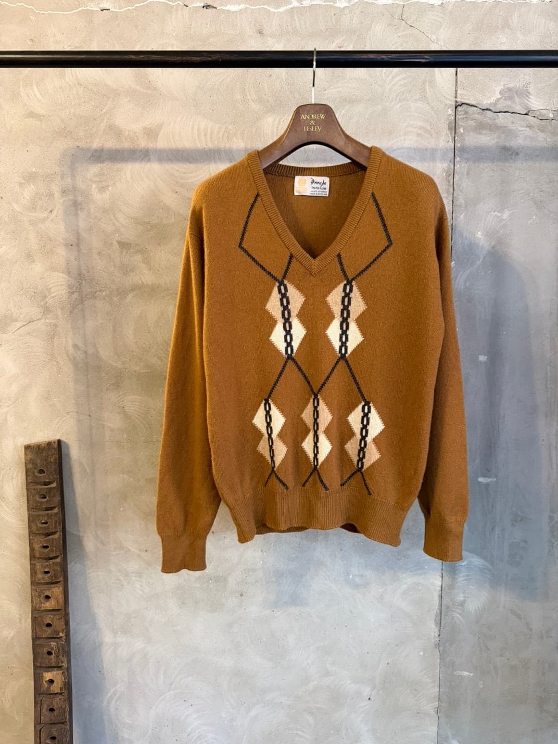 프링글 인따르시아 스코티쉬 니트 55~66 상품이미지1