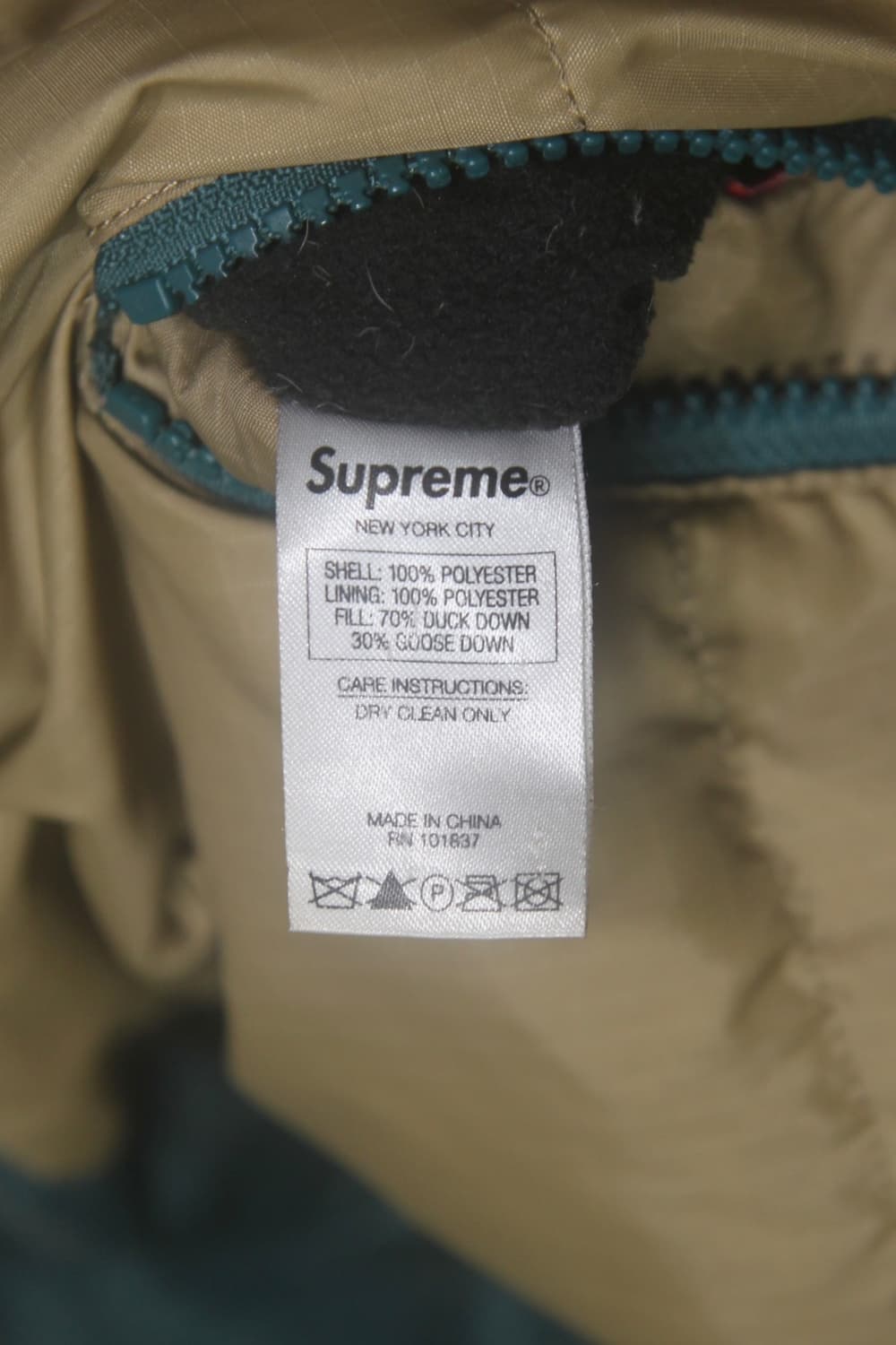 슈프림 14FW 리버시블 다운 푸퍼 패딩 L  상품이미지8