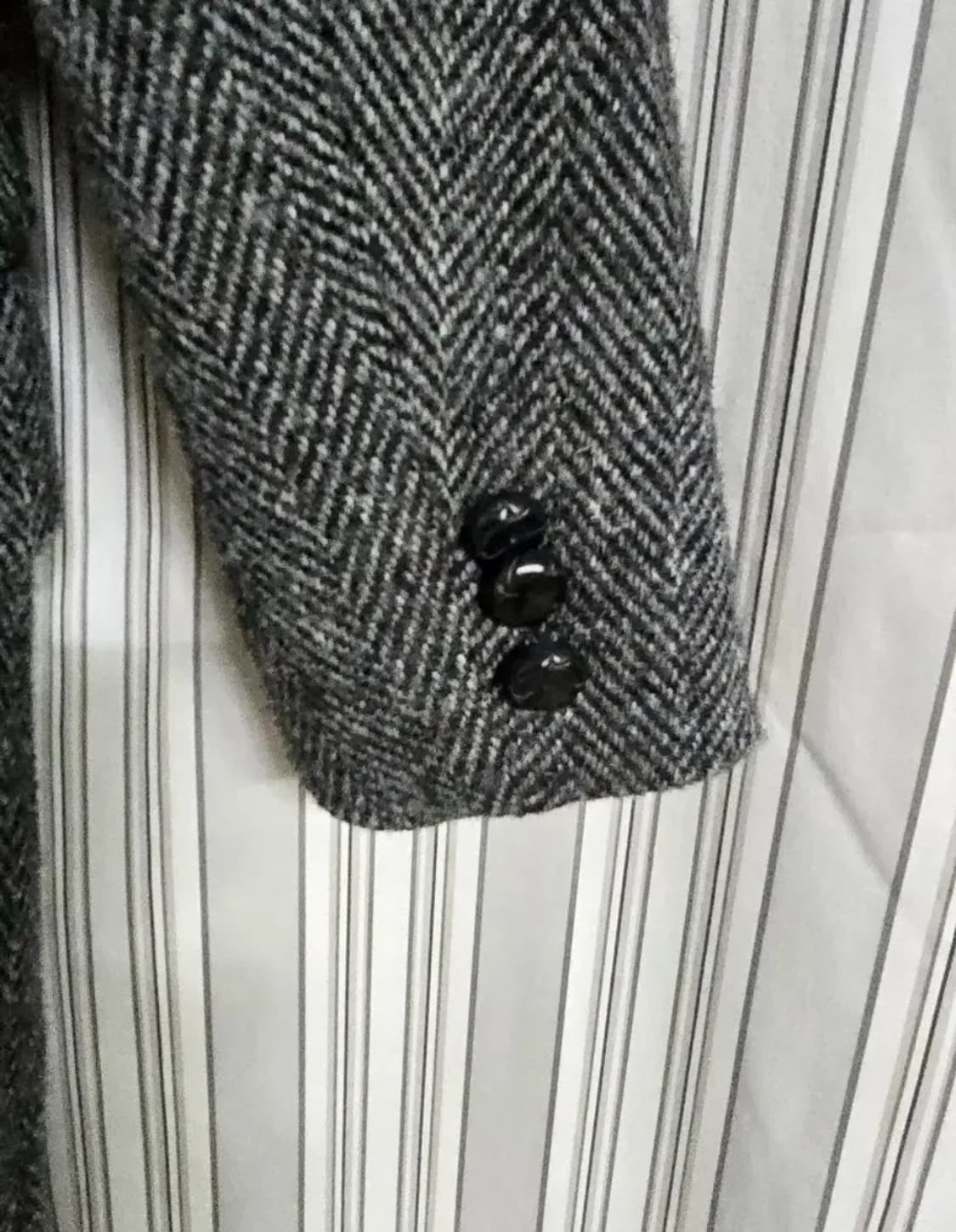 (95)  헤지스 해리스트위드 헤링본 남성 코트 상품이미지3