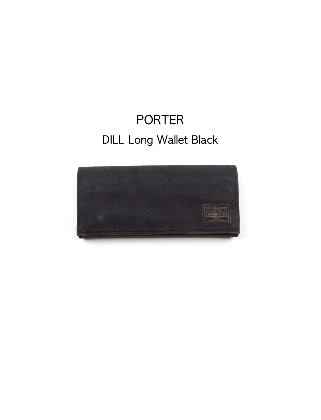 PORTER 딜 롱 월렛 블랙 상품이미지1
