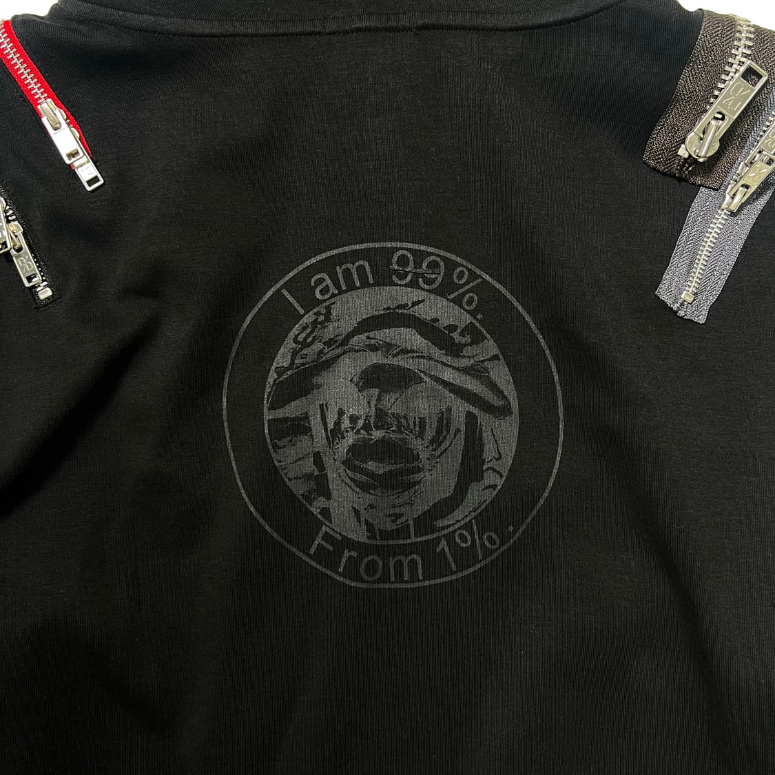 99%IS " NANJA " Multi Zip Hoodie (3) 상품이미지7