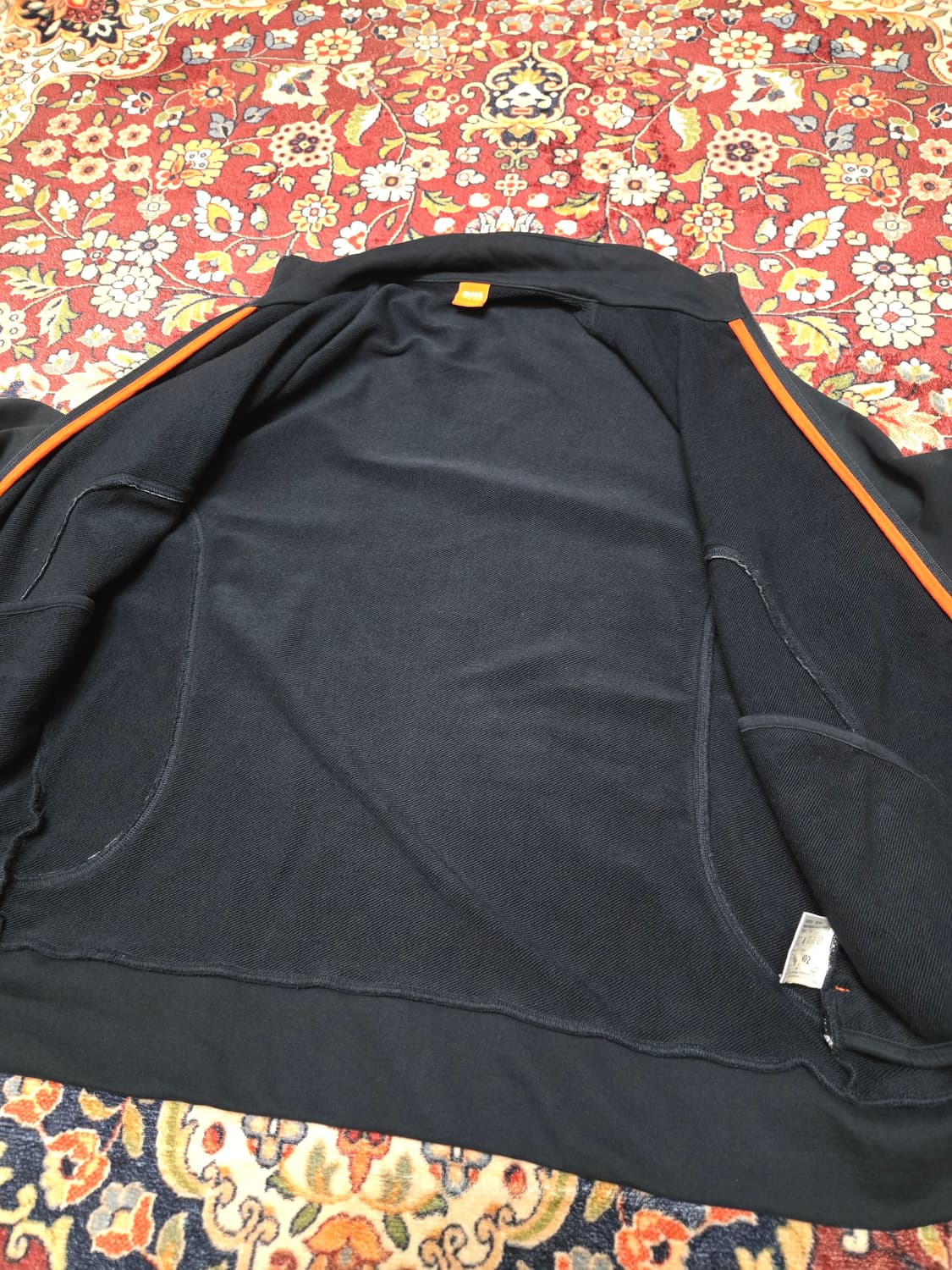 [XL] 휴고보스(HUGO BOSS) 파이핑 포인트 집업 트랙 자켓 (블 상품이미지7