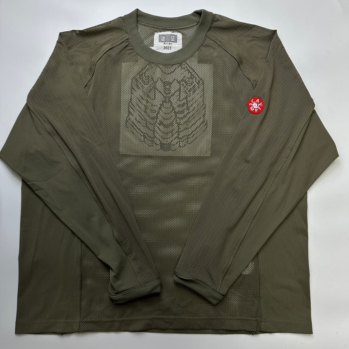 CAVEMPT MESH RAGLAN 카브엠트 메쉬 롱슬리브 티셔츠 상품이미지1