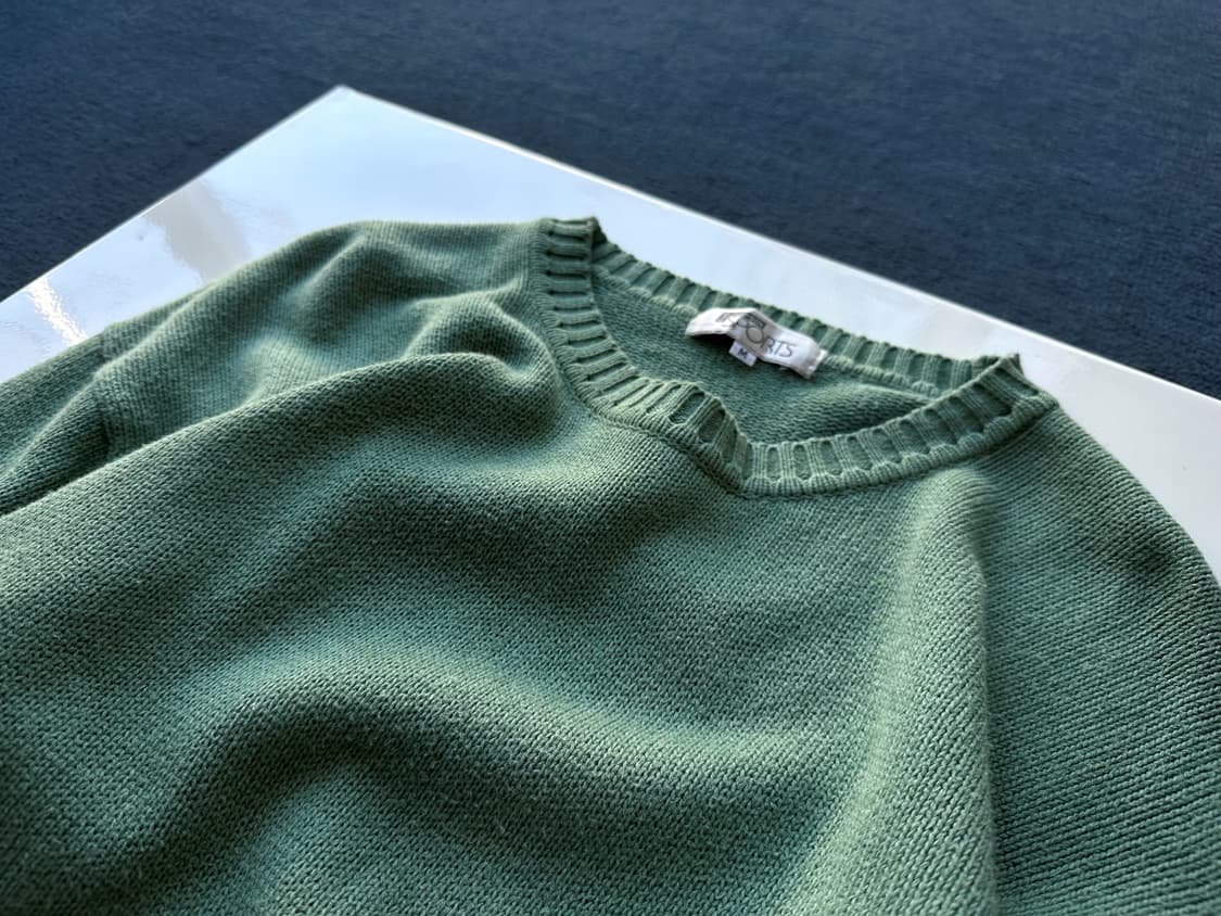 Cotton crewneck knit P/O 상품이미지5