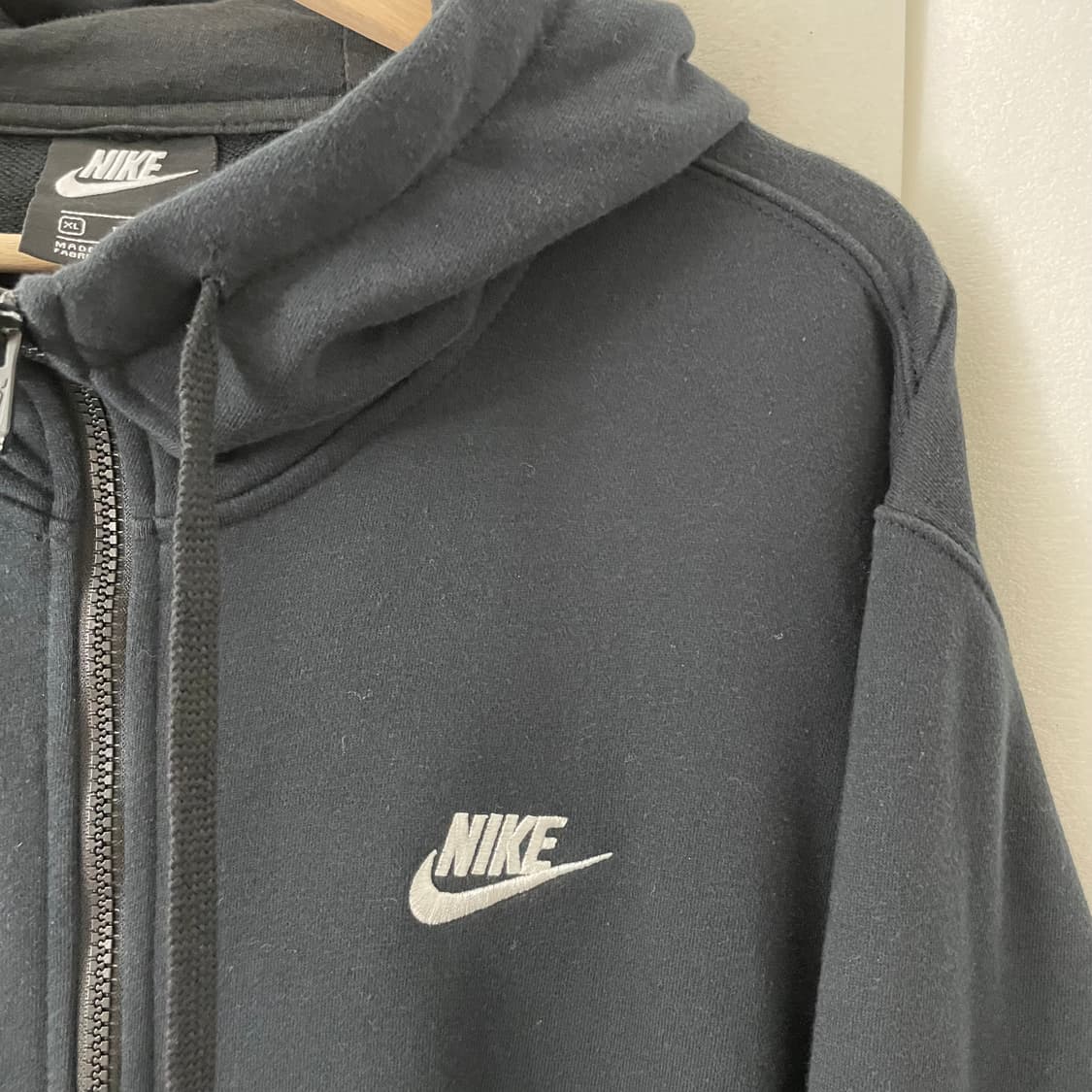 나이키 블랙 후드집업 상품이미지4