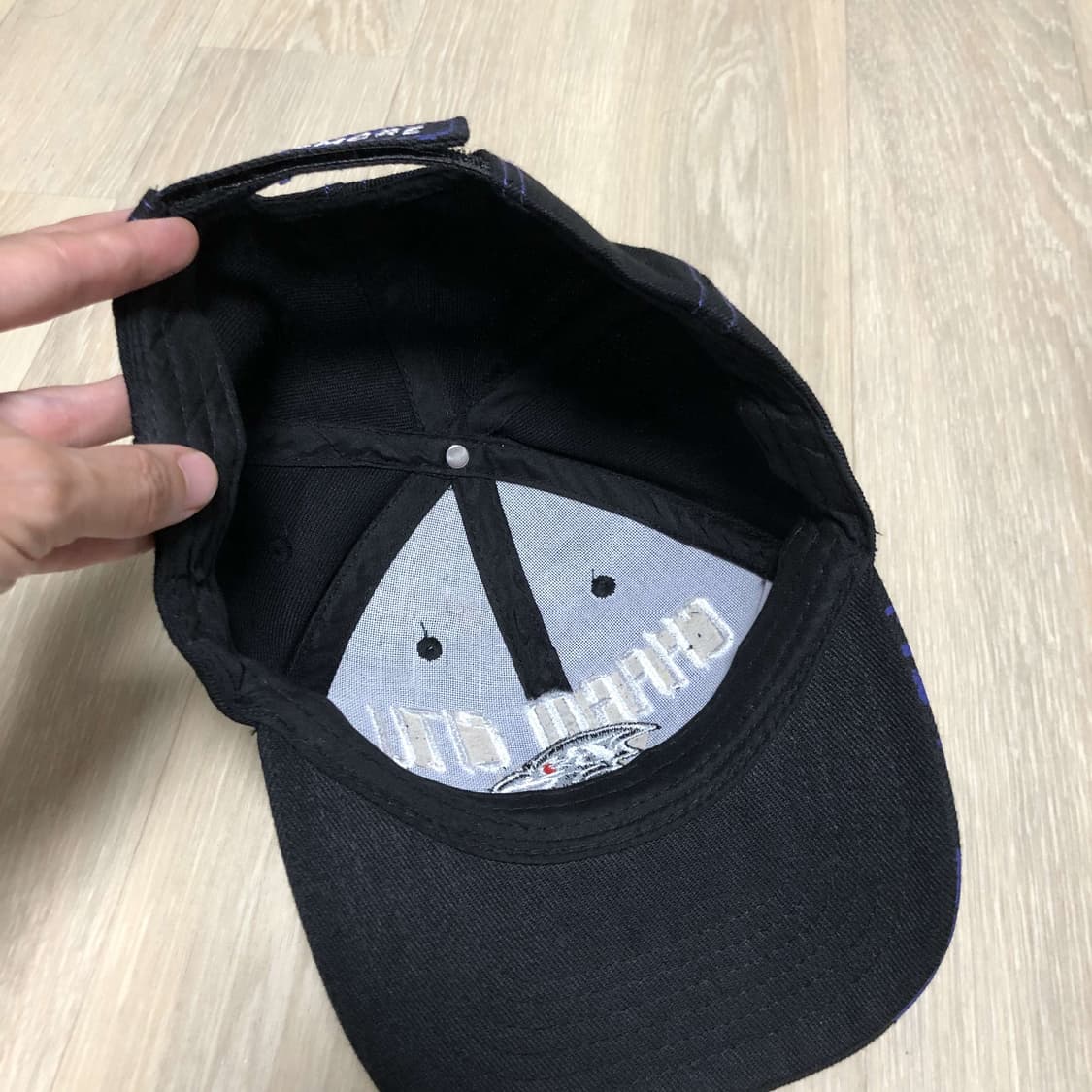 (ONE SIZE) 90's NFL 볼티모어 레이븐스 스냅백 볼캡 대드캡 상품이미지7