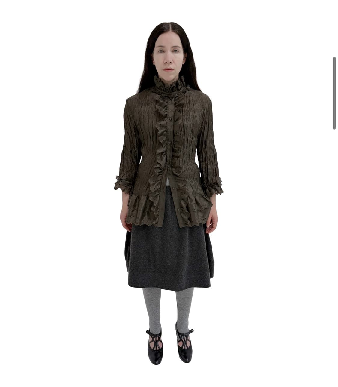 에옹쓰 스커트Uls Mountain Skirt - Charcoal 상품이미지5