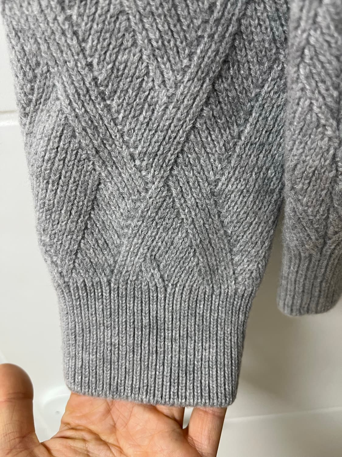 타임 옴므 니트 모100% 상품이미지5