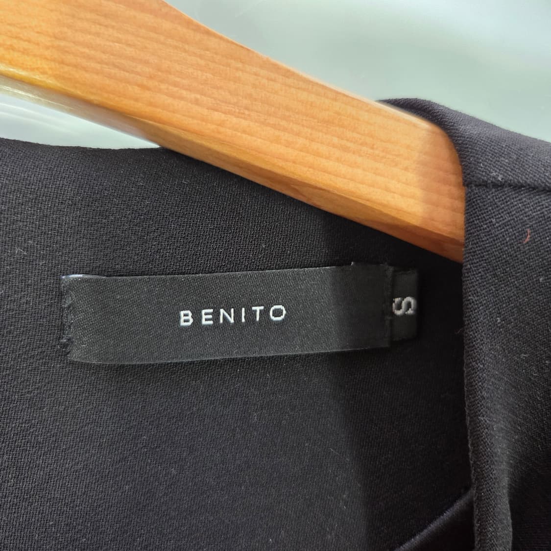 [BENITO] 베니토 배색 진주 버튼 원피스 여성 s 상품이미지5