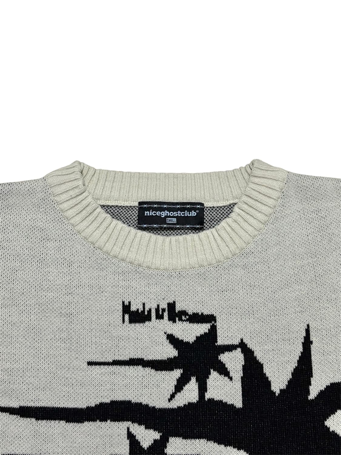 TORNADO LOGO KNIT_IVORY(NG2DFUK607A) 상품이미지4