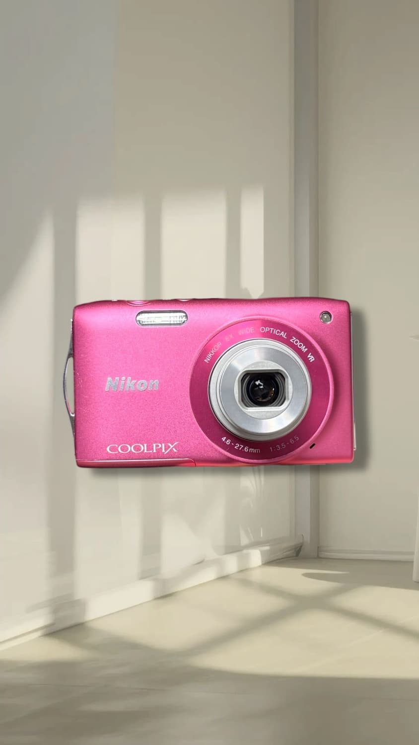 뷰티,뽀용!) 니콘 쿨픽스 S3300 디카 빈티지 캠코더 /캐논 카시오 상품이미지1