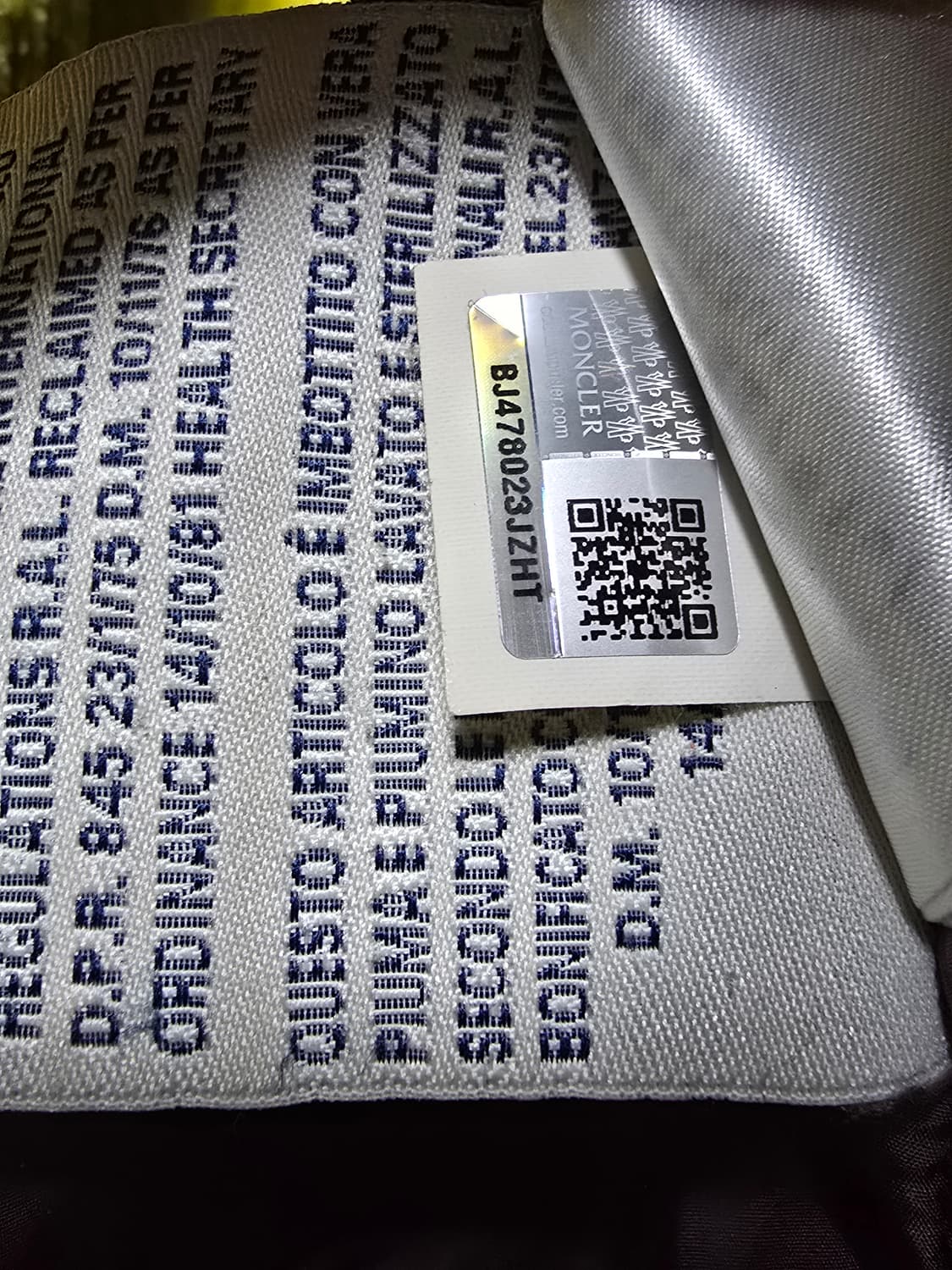 몽클레어 플라메뜨 버건디 롱패딩 1사이즈 상품이미지8