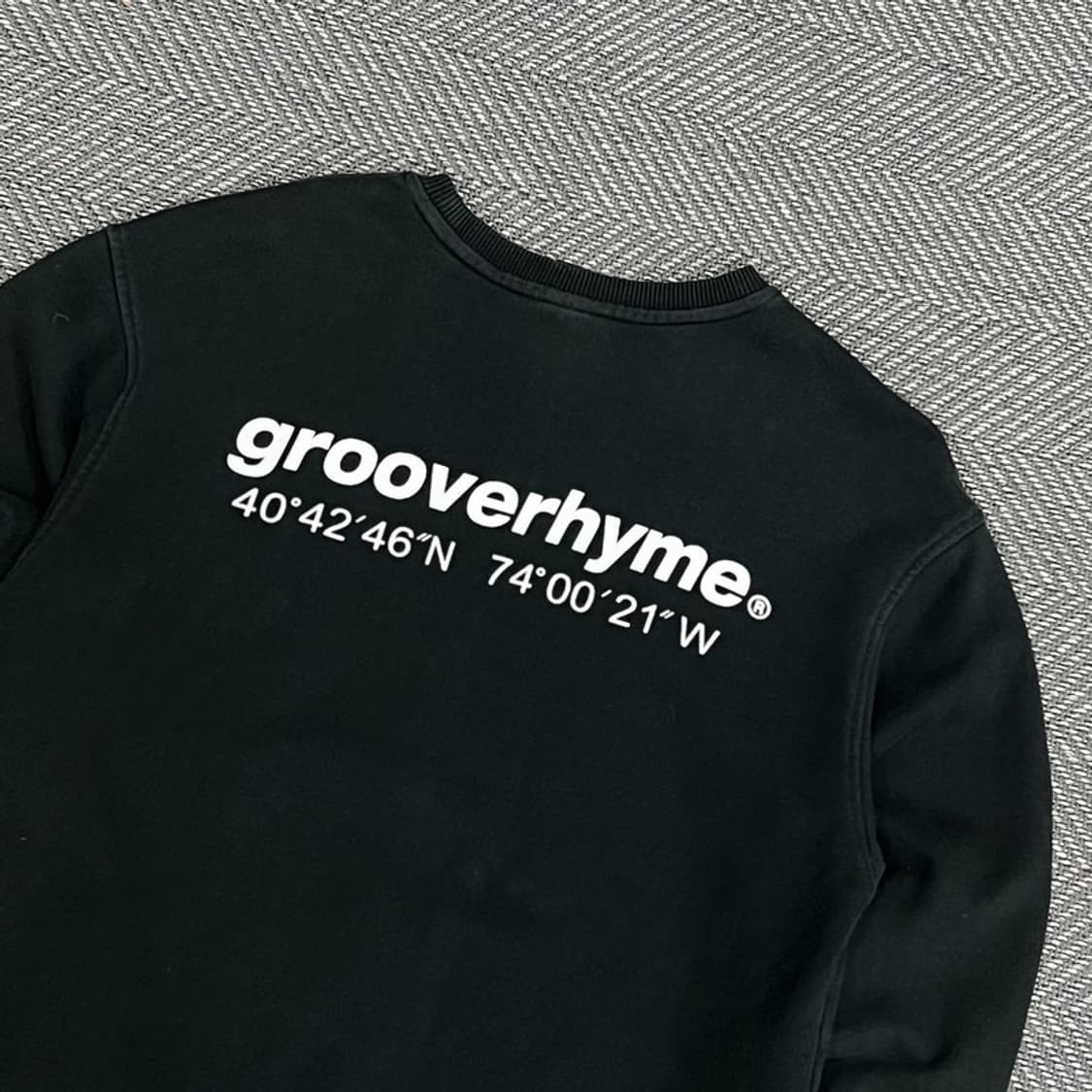 그루브라임 로고 맨투맨 v1218 상품이미지4