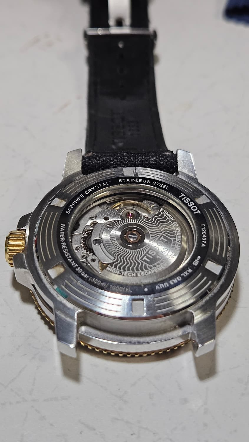 티쏘 씨스타 1000 파워매틱80 콤비 풀박스 상품이미지4