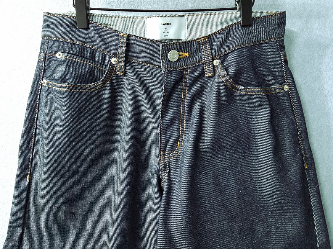 LAB101 RICHARD RIGID RAW DENIM 생지 데님 팬츠 상품이미지2
