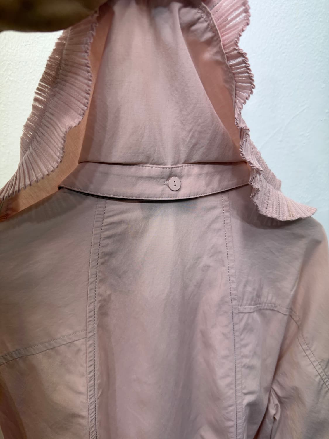 정품) O2ND 오즈세컨 한섬 20ss 프릴 장식 셔츠 76 상품이미지6