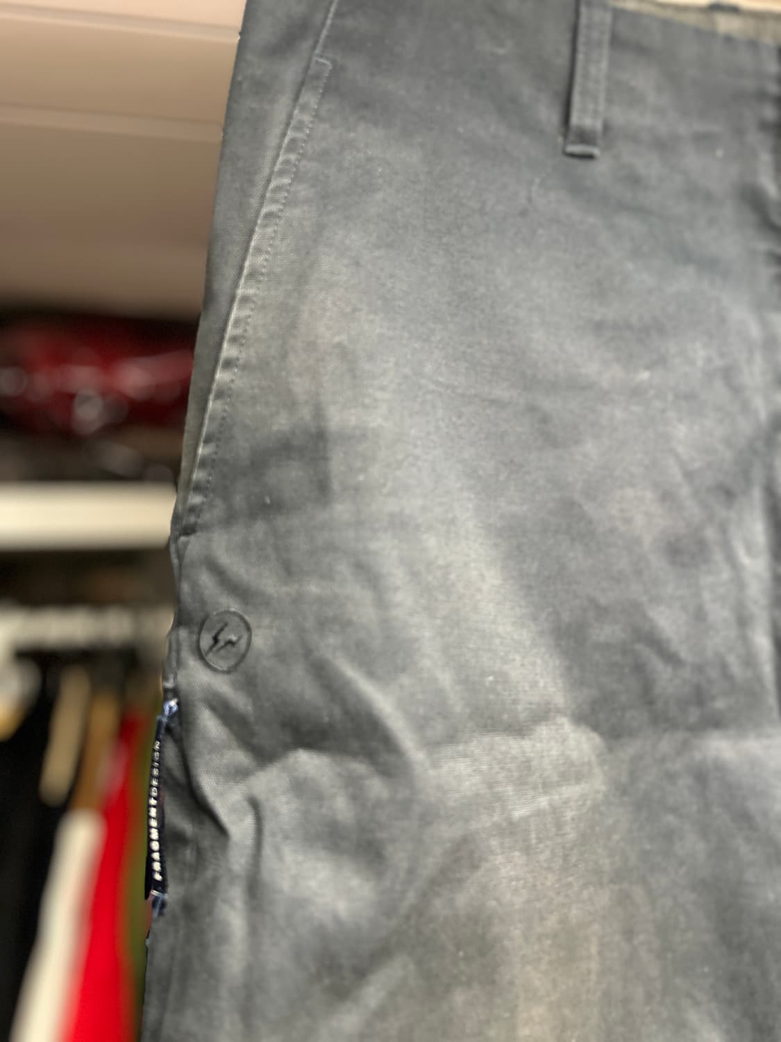 후지와라 히로시 X 리바이스 FENOM 네이비 컷오프 쇼츠 34 상품이미지2