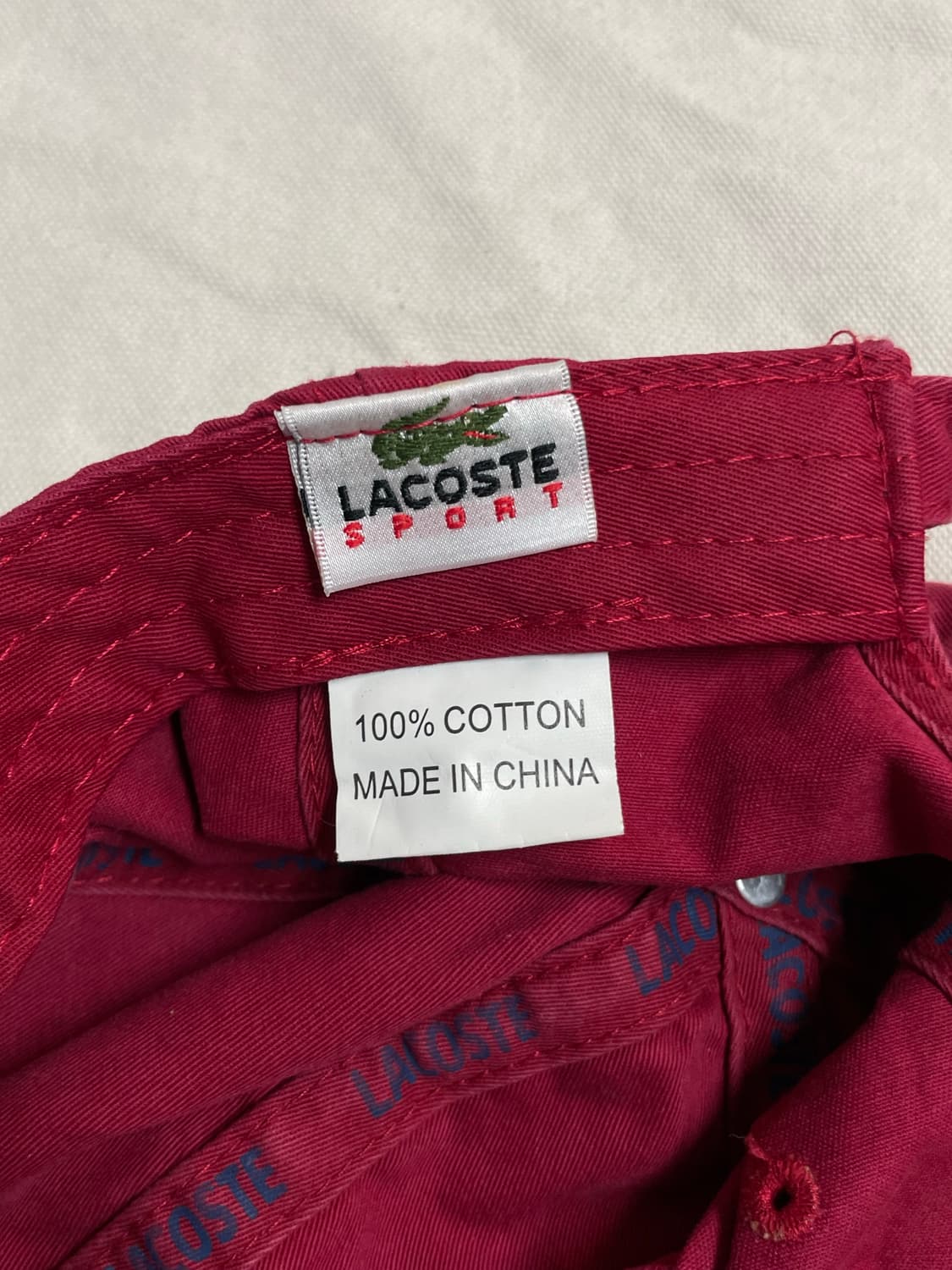 라코스테 볼캡  상품이미지3