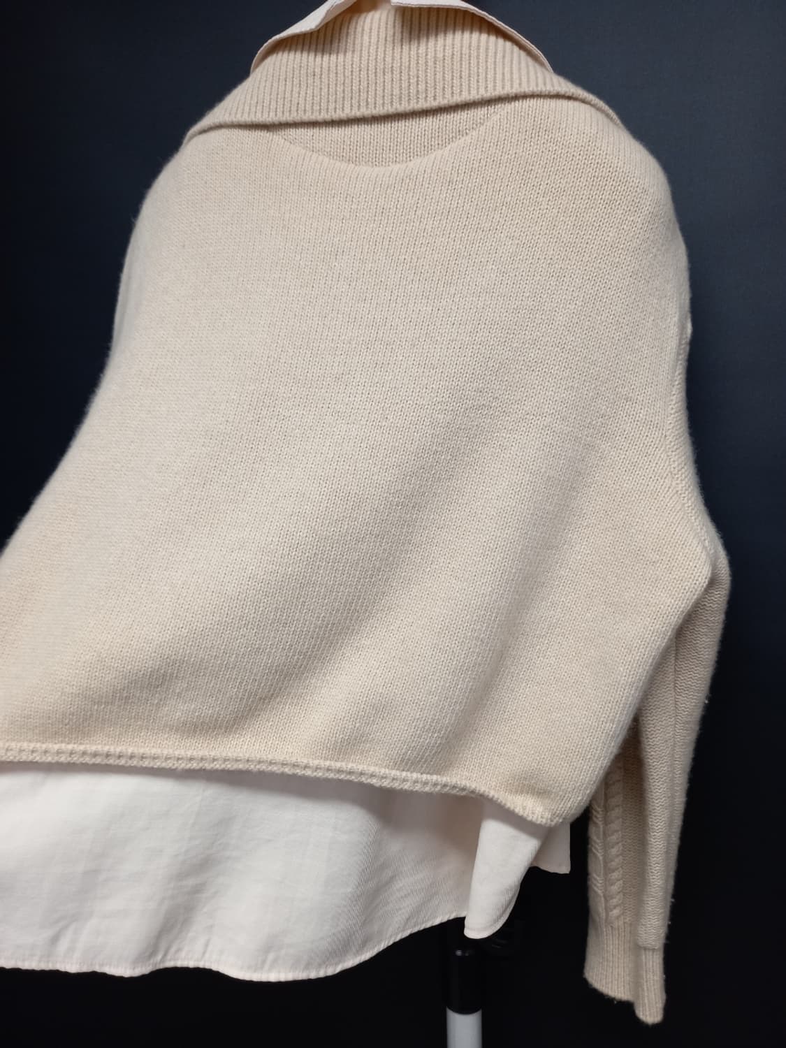 오즈세컨 춘추 블라우스 레이어링 니트 66.55 상품이미지7