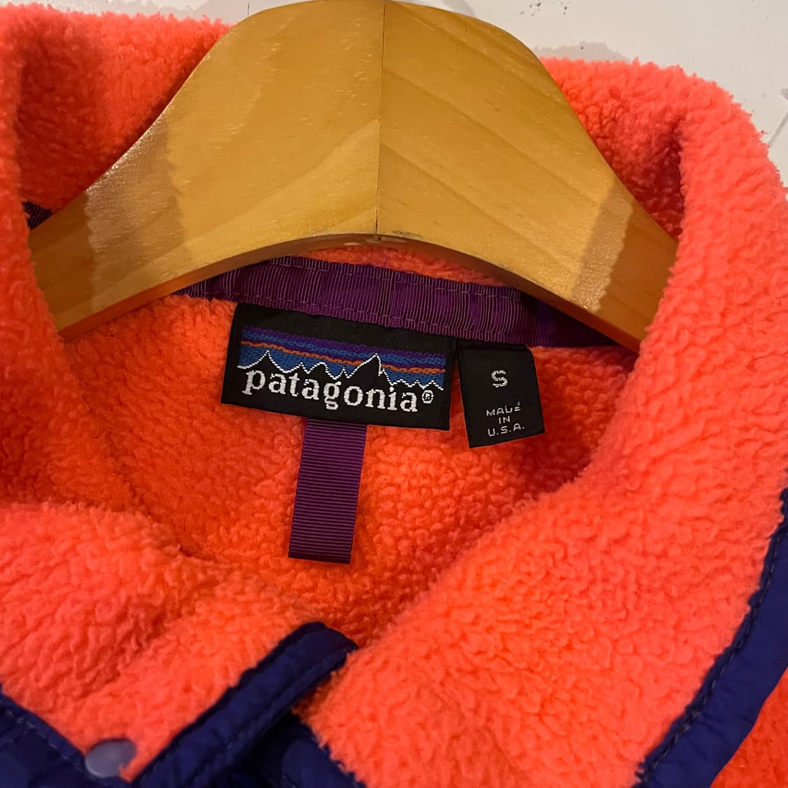 80s 빈티지 미제 파타고니아 신칠라 스냅티 플리스 스웨트셔츠 상품이미지4
